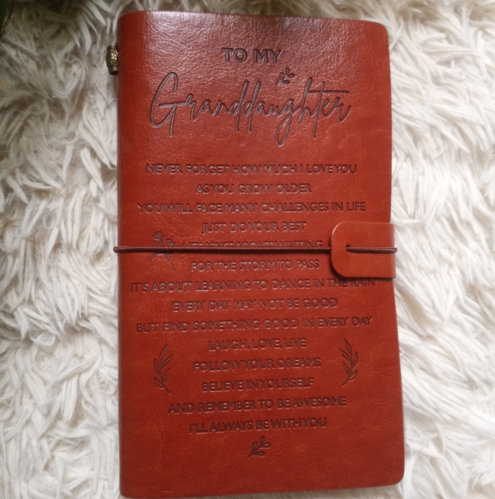 Leather Journal for Granddaughter